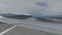 die Startbahn in El Calafate