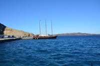 Am Hafen auf dem Weg zu den Kameniinseln