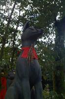 Fushimi-Inari-Schrein - Fuchsstatue - Kyoto