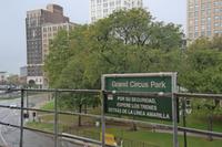 Fahrt mit dem People Mover in Detroit