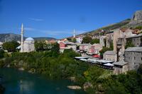 221 Mostar, Blick von der Alten Brücke