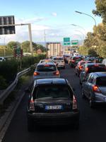 Stau vor Catania
