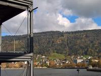 Blick zum Bregenzer Hausberg, dem Pfänder.