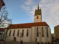 Die Stadtkirche in Friedrichshafen.