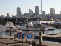 San Francisco - Pier 39, Blick auf die Skyline
