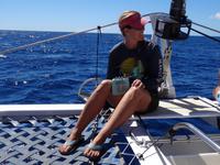 auf Maui - Segeltörn, orten der Wale