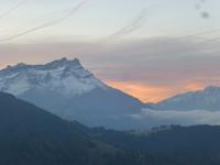 Blick auf Leysin