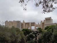 Blick zum Eingangsbereich der Akropolis
