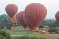 Bagan - Ballonflug