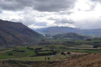Fahrt über die Crown Range Road nach Queenstown