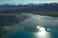 Flug um den Mount Cook - Lake Tekapo