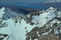 Flug um den Mount Cook - Blick zum Lake Pukaki