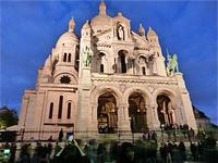 Die Sacré-Coeur-Kirche in Montmartre
