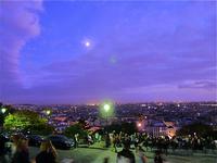 Paris beim Sonnenuntergang