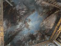 Deckenornamente im Schloss von Versailles