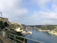 Blick auf den Hafen von Bonifacio