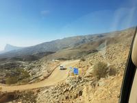 Oman, Fahrt vom Grand Canyon Plateau