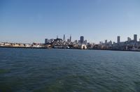 Bootsfahrt unter der Golden Gate Bridge und an Alcatraz vorbei