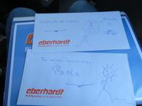 Dank an die Reiseleitung