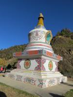 Chörte am Ortseingang Thimphu