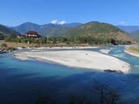 am Punakha Dzong