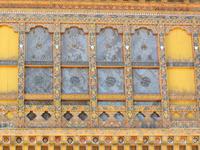 Detail im Punakha Dzong