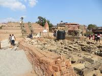 Erdbebenschäden in Bakhtapur