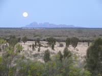 Sonnenaufgang am Uluru - mit Kata Tjuta