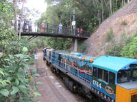 Kuranda - Eisenbahnfahrt