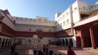Innenhof im Fort Bikaner