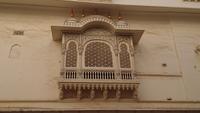 Fensterbalkon im Fort Bikaner