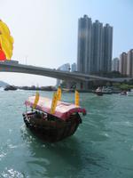 Sampan-Fahrt Hongkong