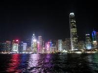 Hongkong bei Nacht