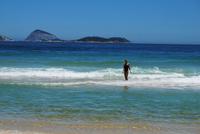 Baden am Ipanema-Strand