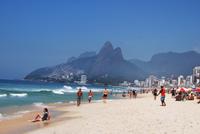 Baden am Ipanema-Strand