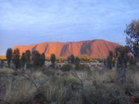 Sonnenuntergang am Ayers Rock
