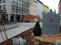 Eingangsschild Passau