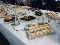 Buffet auf der Regina Danubia