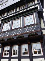 Fachwerkhaus Hann.Münden, schön geschnitztes Fachwerk