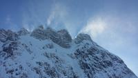 Abfahrt vom Säntis
