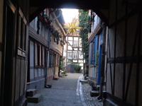  Blick in den Schuhhof Quedlinburg