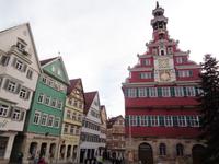 Renaissanceseite des Esslinger Rathauses