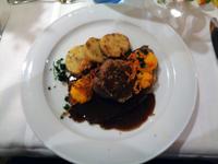 Kalbsschnitzel und Backe