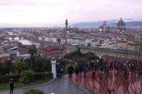 Silvesterreise Florenz 2017 Blick von der Piazzale Michelangelo  (5)