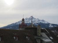 Luzern - Blick zum Pilatus