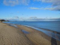Neujahrsspaziergang am Strand