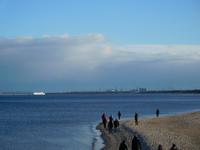 Blick auf Swinemünde