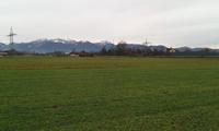 Innaue, Blick auf das Mangfallgebirge