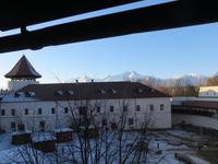 Burg Keszmarok mit Weißer Tatra