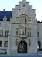 Eingangstor zum Kloster Schulpforta bei Naumburg